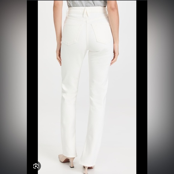 SLVRLAKE Denim Beatnik Slim Straight Split Hem Jeans - Picture 3 of 15